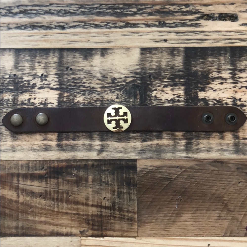 Tory Burch leather bracelet